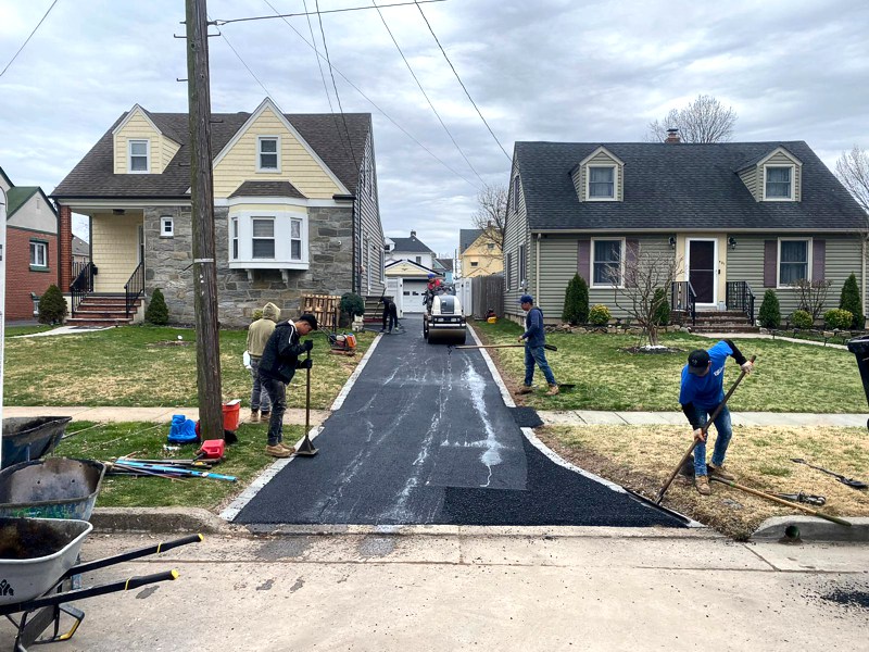 Cornerstone blacktop Driveway, New Jersey