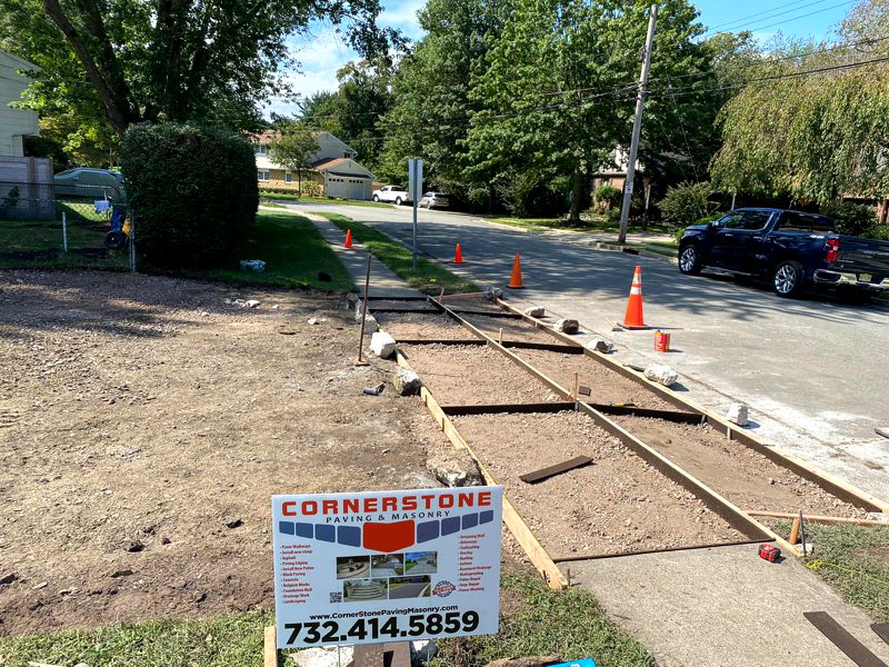 Cornerstone Driveway & Cambridge Paving Project, New Jersey