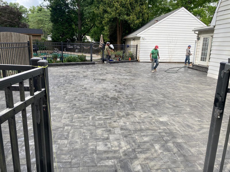 Cornerstone Cambridge Ledgestone Paving Project