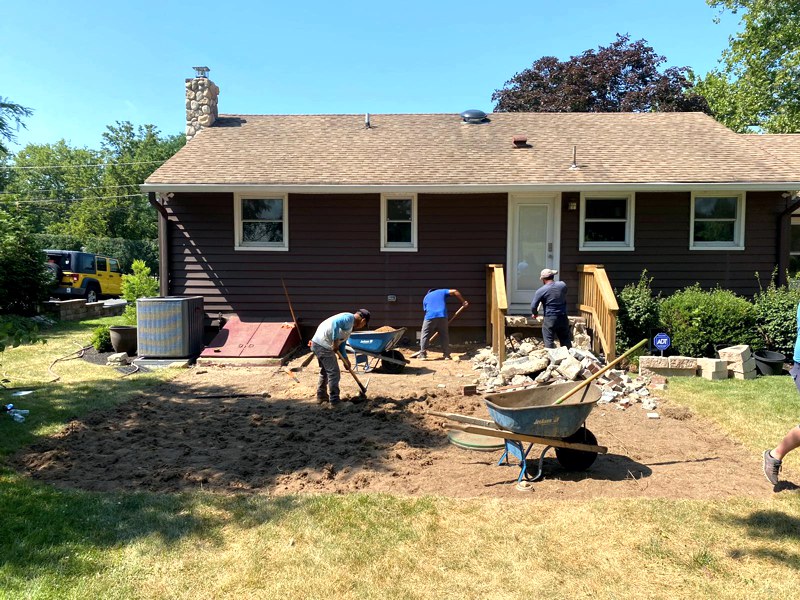 Cornerstone Patio and Steps Installation, New Jersey