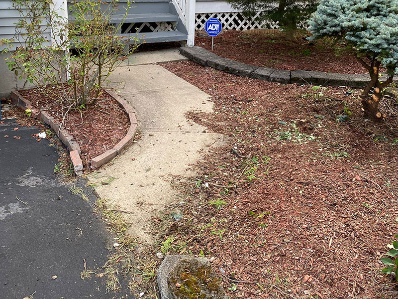 Asphalt Driveway Before