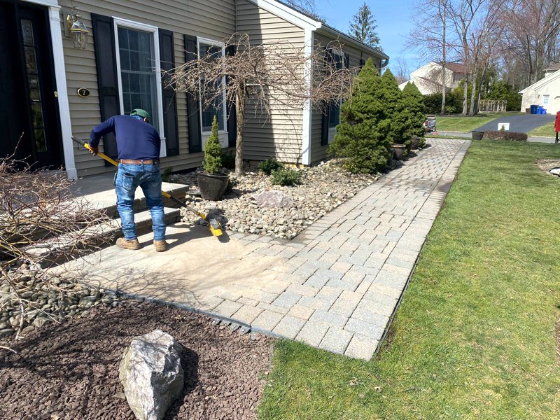 Cornerstone Paving Cleaning Resanding, New Jersey