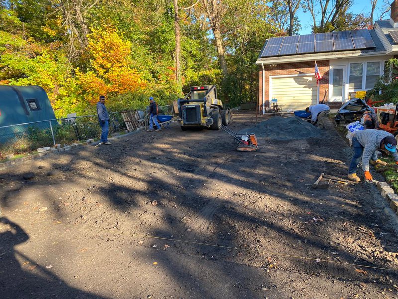 Cornerstone Black Top Driveway Installation, New Jersey